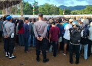 Polres Lombok Barat Amankan Peresean Ulang Tahun Paguyuban Mareje Timur