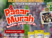 Peduli Rakyat: Polresta Mataram Gelar Pasar Murah Beras di CFD, Redam Kenaikan Harga Jelang Kemerdekaan