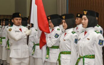 Sejarah Baru: HUT RI ke-80, Miq Iqbal Kukuhkan 45 Paskibraka NTB untuk Pertama Kalinya
