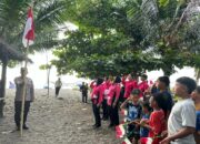 Kobarkan Merah Putih: Ketua Bhayangkari Lombok Utara Gelorakan Semangat Nasionalisme dari Pesisir hingga Perbatasan