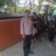 Kapolsek Mataram Pimpin Pengamanan Upacara Ngaben di Pagutan Barat