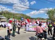 Ribuan Warga Lembar Antusias Ikuti Pawai HUT RI ke-80