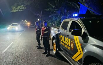 Polres Lombok Barat Intensifkan Patroli Malam di Bypass BIL I Kuripan
