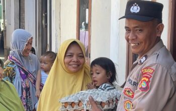 Polsek Kediri Terus Galakkan Program Peduli Stunting di Desa Kediri