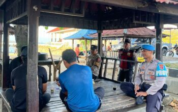 Dermaga Tawun Sekotong Kondusif, Patroli Polisi Cegah Kriminalitas 3C