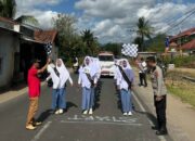 Semarak Lomba Gerak Jalan HUT RI ke-80 di Sekotong Berlangsung Meriah dan Aman
