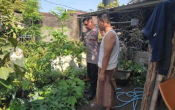Sinergi Bhabinkamtibmas dan Warga, Kolaborasi Aktif Wujudkan Ketahanan Pangan di Desa Kuranji