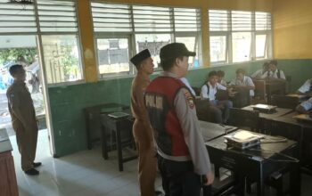Polsek Bayan Pantau Program Makan Bergizi Gratis di SMAN 1 Bayan