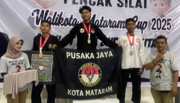 Ukir Prestasi, Siswa MAN Lombok Barat Sabet Juara 3 Kejuaraan Silat Wali Kota Cup 2025