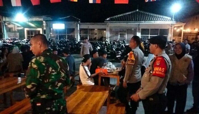 Jaga Kondusivitas Mataram, Tiga Pilar Kompak Gelar Patroli KRYD Pascademo Besar