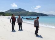 Jaga Keamanan Pulau Terluar, Polsek Sekotong Gelar Patroli dan Sambang Warga