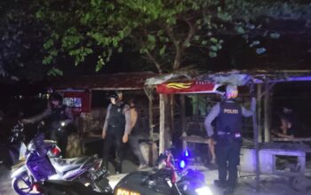Cegah Kriminalitas, Tim Presisi Polres Lombok Barat Gelar Patroli di Lelede