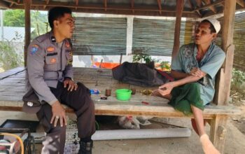 Polsek Lembar Dorong Partisipasi Warga Eyat Mayang dalam Program Pangan Nasional