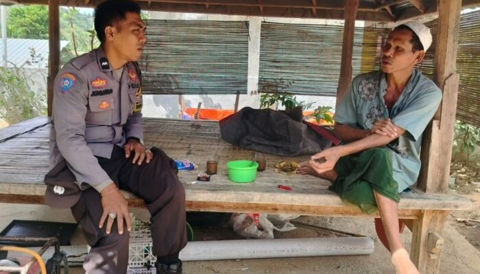 Polsek Lembar Dorong Warga Eyat Mayang Aktif dalam Program Ketahanan Pangan