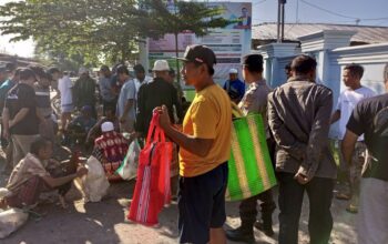 Silaturahmi Polres Lombok Barat di Pasar Segenter Warga Diajak Aktif Jaga Keamanan
