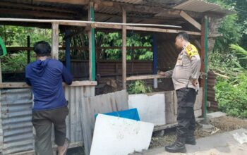Polsek Batulayar Dukung Program Ketahanan Pangan Lewat Sosialisasi di Dusun Loco Senggigi