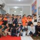 Satlantas Polres Lombok Barat Tingkatkan Kesadaran Kurir Shopee di Kecamatan Gerung