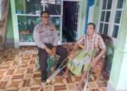 Program Peduli Mantap: Polres Lombok Barat Bantu Warga Lansia di Desa Lembar Selatan