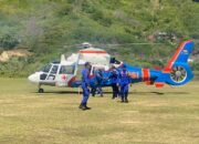 Jamin Keamanan MotoGP, Ditpolairud Polda NTB Gelar Patroli Udara dan Cek Helipad