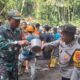 TMMD Lingsar: Bukti Kemanunggalan, TNI-Polri dan Warga Bahu-Membahu Selesaikan Pembangunan Jembatan Kunci Desa