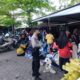 Ciptakan Rasa Aman, Sat Samapta Polresta Mataram Lakukan Patroli Keamanan di Pasar Karang Sukun