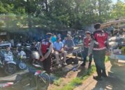 Inovasi KEMOS 110 Disosialisasikan Sat Samapta Polres Lobar di Desa Gerung Selatan