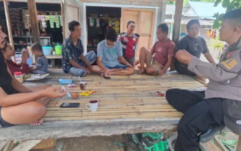 Cegah 3C, Polisi Kuripan Ronda Malam Jaga Kamtibmas