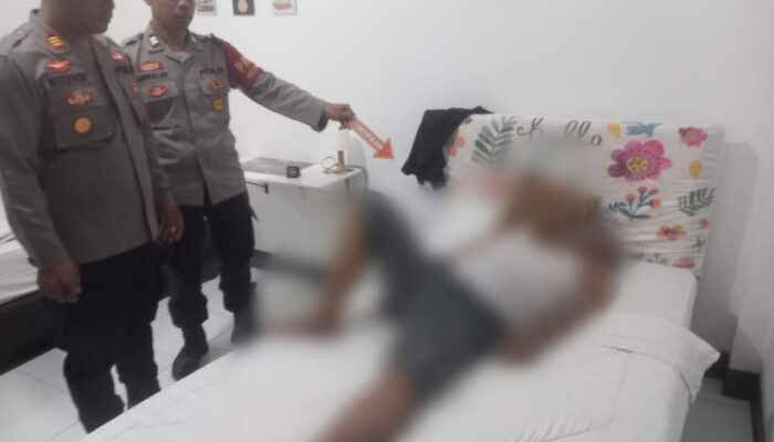Polsek Mataram Respons Cepat: Penanganan Awal TKP Temuan Mayat di Hotel Gading Guest House Jalan Pariwisata