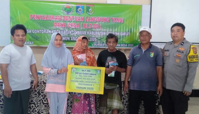 Serentak di Lingsar, Bhabinkamtibmas Gerak Aktif Dampingi Warga Hingga Pengajian Bulanan