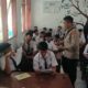 Polsek Ampenan Gelar Sosialisasi Penerimaan Siswa Baru SMA Kemala Taruna Bhayangkara di SMPN 21 Mataram