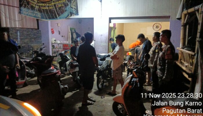 Respon Cepat Polsek Mataram: Patroli Langsung Bubarkan Kerumunan Pemuda yang Meresahkan di Pinggir Jalan Lingkar Selatan