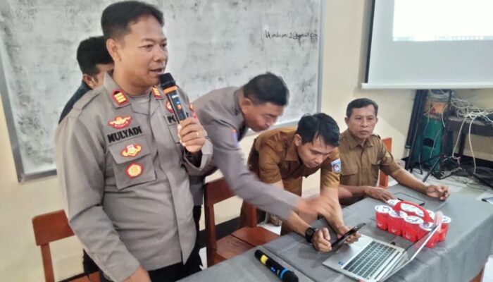 Dorong Minat Sekolah Kedinasan: Kapolsek Mataram Perkenalan SMA Kemala Taruna Bhayangkara di SMPN 16 Mataram