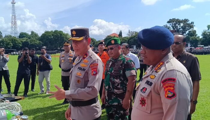 Wakapolda NTB Pimpin Apel Gelar Pasukan Tanggap Darurat Bencana 2025: Siap Lindungi Masyarakat dari Ancaman Bencana Alam