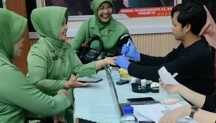 Perkuat Deteksi Dini Kanker Serviks: Kodim 1606/Mataram dan Dinkes Kota Mataram Gelar Skrining HPV DNA