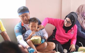 Kapolres Lombok Utara Kunjungi Gunjan Asri: Tinjau Infrastruktur Rusak, Tekan Stunting, dan Serap Aspirasi Warga