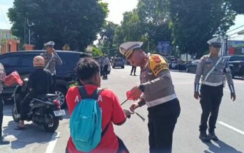 Pendekatan Humanis Ops Zebra Rinjani 2025: Satlantas Polresta Mataram Beri 615 Teguran dan Gencarkan 1.700 Kegiatan Edukasi