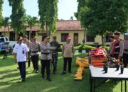 Kapolres Lobar Pimpin Apel Kesiapan Bencana, Tekankan Respons Cepat