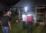Apresiasi Warga Mengalir, Polisi Hadir di Tengah Sunyi Dini Hari Amankan Hewan Ternak