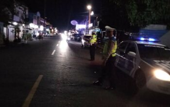 Malam Aman di Lombok Barat: Polisi Antisipasi Balap Liar dan Kejahatan Jalanan