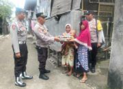 Model Kemanusiaan: Polsek Kediri Donasikan Telur 132 Minggu