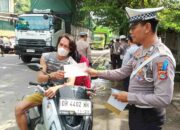 Utamakan Teguran, Sat Lantas Lobar Sasar Pelanggaran R2 di Lembar