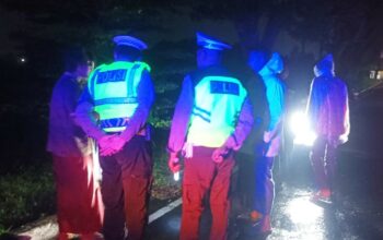 Tergeletak di Bypass BIL 1, Korban Laka Tunggal Dievakuasi Polres Lobar