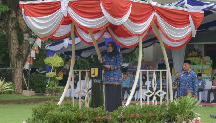 Momentum HUT PUPR dan KORPRI: Wagub Umi Dinda Tekankan Pentingnya ASN Kompak, Solid, dan Siaga Melayani Rakyat