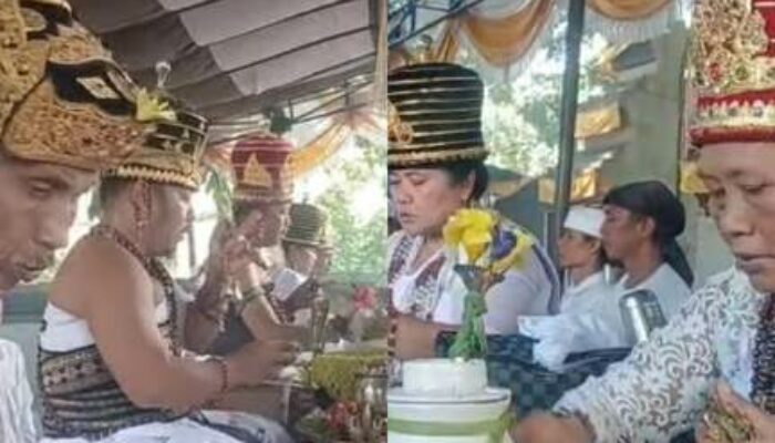 Umat Hindu Cakranegara Gelar Pujawali di Pura Kayu Putih, Prosesi Berjalan Khidmat dan Penuh Kebersamaan