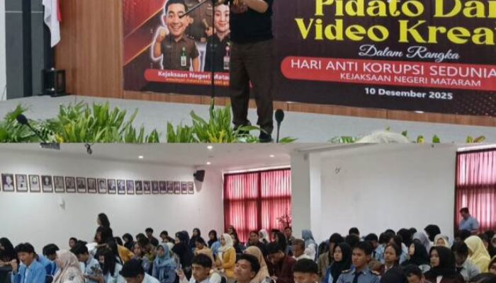 Menanam Benih Integritas: Pelajar NTB Gencarkan Suara Muda Lawan Korupsi Lewat Lomba Video Kreatif dan Pidato di Kejari Mataram