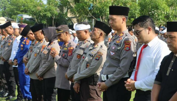 Doa Bersama di Polres Lombok Utara Teguhkan Empati untuk Korban Bencana di Aceh dan Sumatra