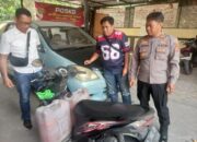 Jamin Kondusivitas Nataru, Polsek Mataram Sita Puluhan Liter Miras Jenis Tuak dalam Operasi Cipta Kondisi