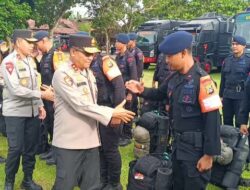 Kapolda NTB Lepas 1 SSK Brimob untuk Penanganan Bencana di Aceh