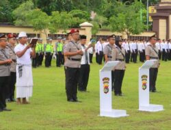 Rotasi Pejabat Polres Lombok Utara, Kapolres Dorong Kinerja Presisi