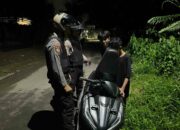 Polisi Patroli Dini Hari di Gerung, Sasar Jam Rawan Kriminalitas